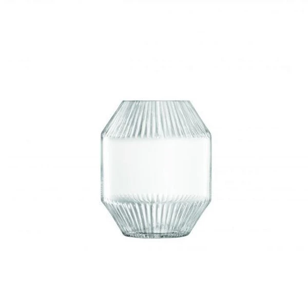 LSA Rotunda Vase 20x16,5x16,5cm LRT03 by LSA INTERNATIONAL color Svart