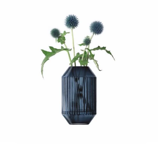 Vase Rotunda Saphir LSA 15x9,2x9,2cm LRT08 by LSA INTERNATIONAL color Svart