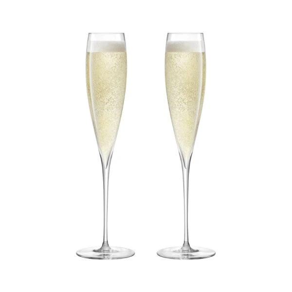 Champagnergläser Savoy 2er-Set LSA 200 ml LSA05 by LSA INTERNATIONAL color Svart