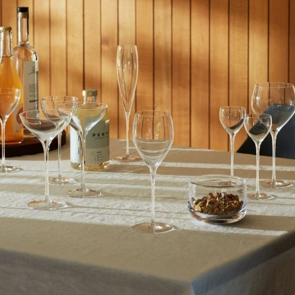 LSA Savoy Likörgläser 110 ml – 2er-Set LSA34 by LSA INTERNATIONAL color Svart