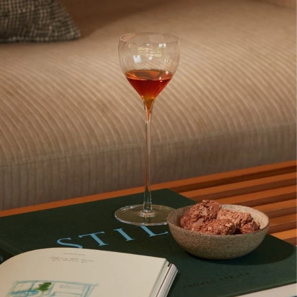 LSA Savoy Likörgläser 110 ml – 2er-Set LSA34 by LSA INTERNATIONAL color Svart