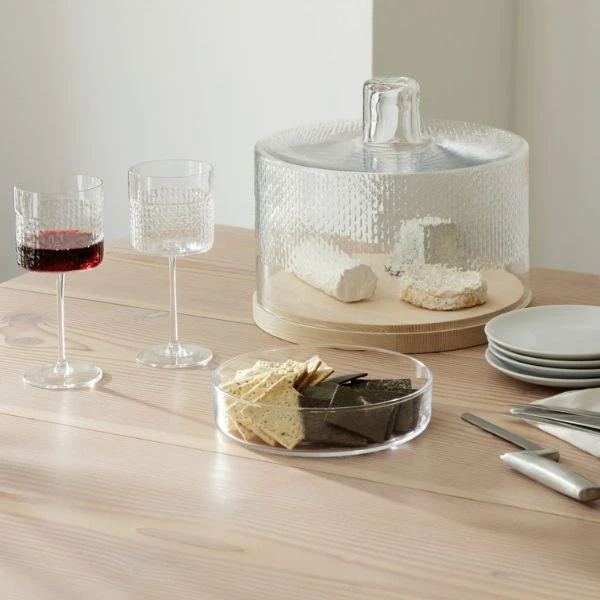 Käseglocke Geflochten LSA Ø29cm, H24.5cm LWR19 by LSA INTERNATIONAL color Svart