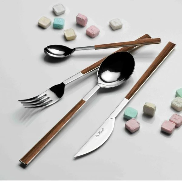 Pintinox Besteckset 24-teilig Sushi Queen Mahogany 471301 by PINTINOX color Svart