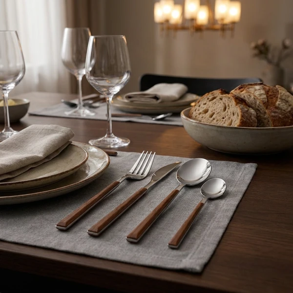 Pintinox Besteckset 24-teilig Sushi Queen Mahogany 471301 by PINTINOX color Svart