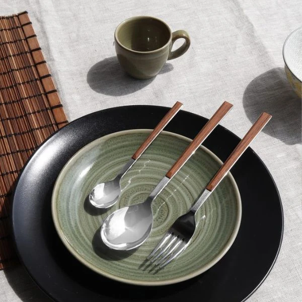Pintinox Besteckset 24-teilig Sushi Queen Mahogany 471301 by PINTINOX color Svart