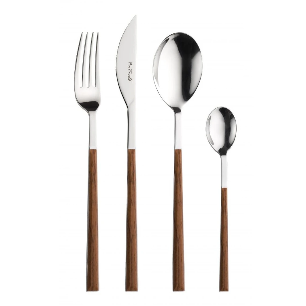 Pintinox Besteckset 24-teilig Sushi Queen Mahogany 471301 by PINTINOX color Svart