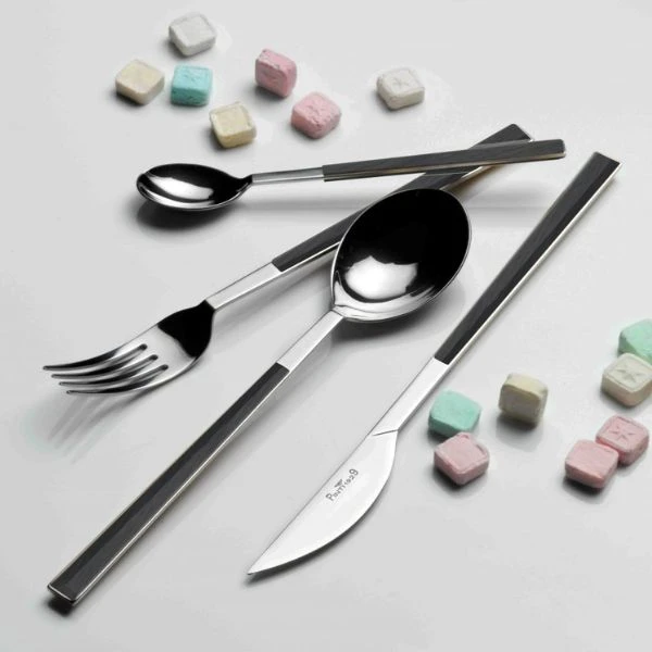 Pintinox Besteckset Sushi Queen Ebony 24-teilig 471302 by PINTINOX color Svart