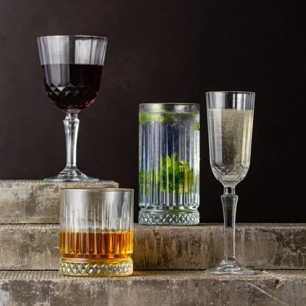 Champagnergläser 2er-Set Winchester Ravenhead® 13 cl - Ø 5,5x21cm KR41416 by RAVENHEAD color Svart