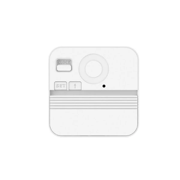Küchentimer und Uhr Kub HOME 6x6x5,5 cm 144250 by SCANDINAVIAN HOME color Vit