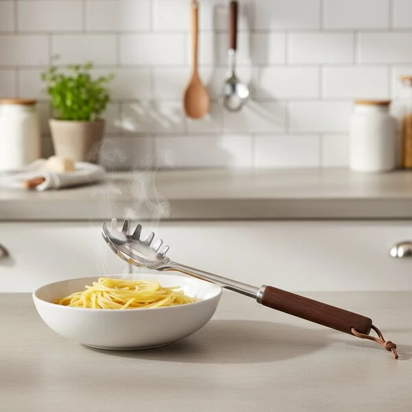 Spaghettilöffel HOME 31x6,2 cm 146005 by SCANDINAVIAN HOME color Metall/Mörk ask