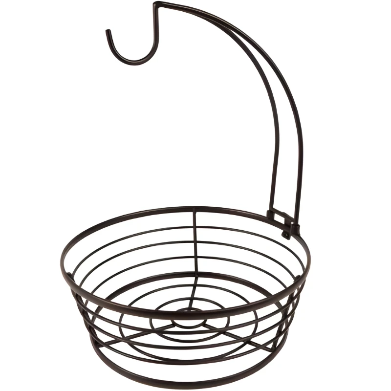 Obstkorb HOME 30x30x37,5cm 148437 by SCANDINAVIAN HOME color Svart