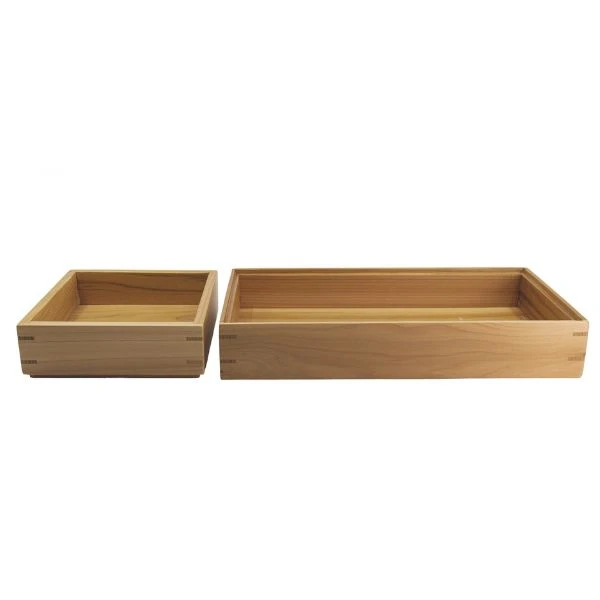 Hinoki Aufbewahrungsbox klein HOME 15x15x15cm 150002 by SCANDINAVIAN HOME color Trä