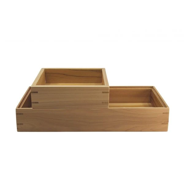 Hinoki Aufbewahrungsbox klein HOME 15x15x15cm 150002 by SCANDINAVIAN HOME color Trä