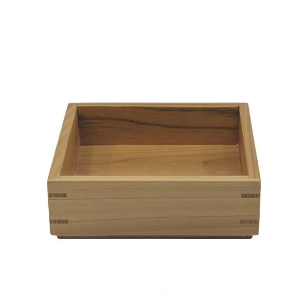 Hinoki Aufbewahrungsbox klein HOME 15x15x15cm 150002 by SCANDINAVIAN HOME color Trä