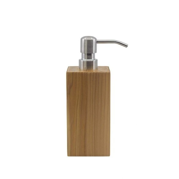 Hinoki Seifenspender HOME 9,75x7x19,3cm 150005 by SCANDINAVIAN HOME color Trä