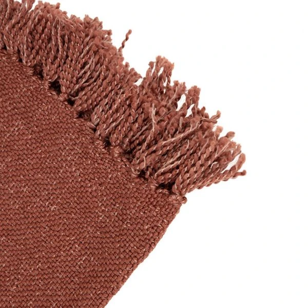 Wohndecke Harmoni Rot HOME 130x170 cm 160001 by SCANDINAVIAN HOME color Röd