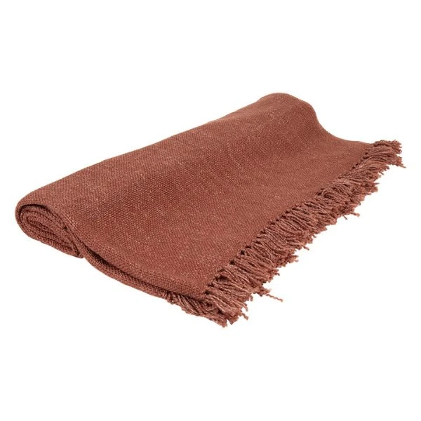 Wohndecke Harmoni Rot HOME 130x170 cm 160001 by SCANDINAVIAN HOME color Röd