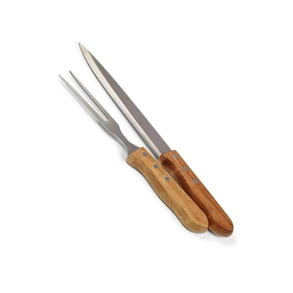 Tranchierbesteck By Bercato® K: 33 cm / G: 26,5 cm B60035 by SCANDINAVIAN HOME color Svart