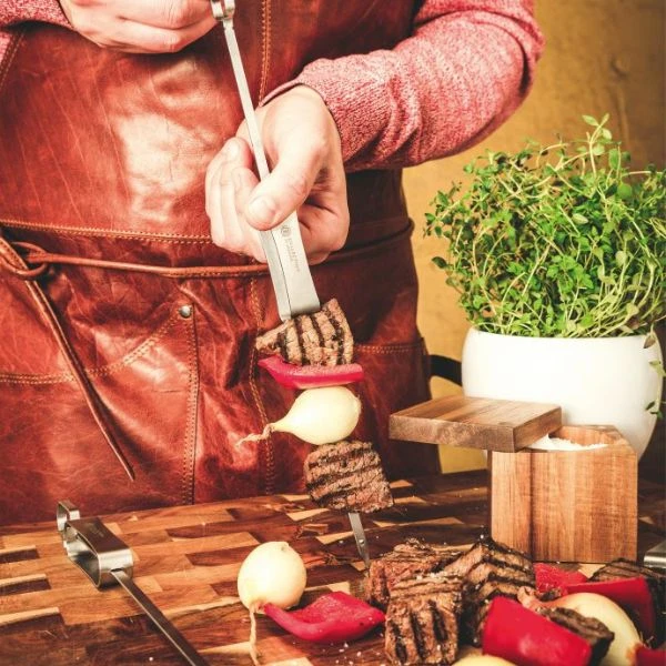 Grillspieße Set By Bercato® L 35cm 4er-Pack B60043 by SCANDINAVIAN HOME color Svart