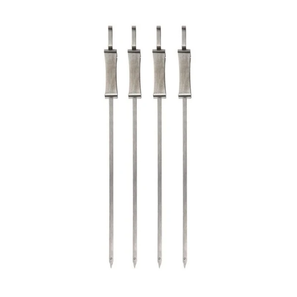 Grillspieße Set By Bercato® L 35cm 4er-Pack B60043 by SCANDINAVIAN HOME color Svart
