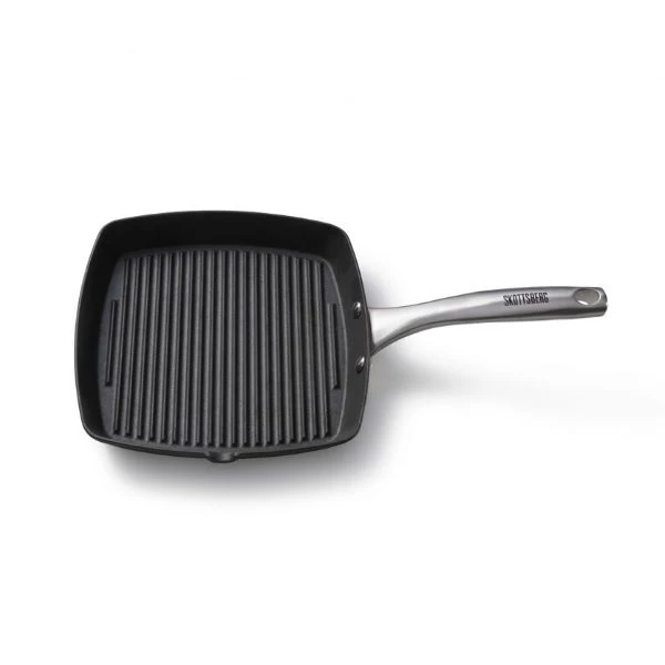 SKOTTSBERG® Grillpfanne aus Gusseisen 24x43x3,5cm S531084 by SKOTTSBERG color Svart
