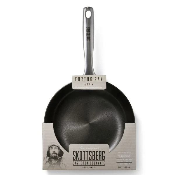 SKOTTSBERG® Gusseisen-Bratpfanne 28x47x5 cm S531087 by SKOTTSBERG color Svart