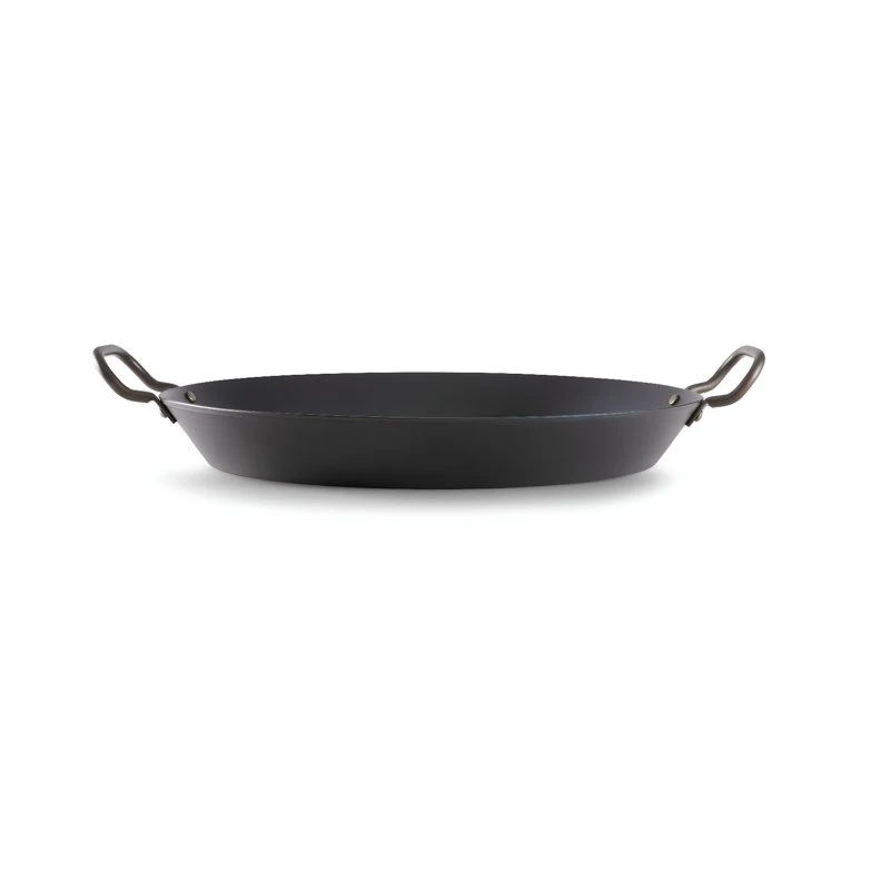 SKOTTSBERG® Carbon Steel Paellapfanne 38x46x4,5cm S532664 by SKOTTSBERG color Svart