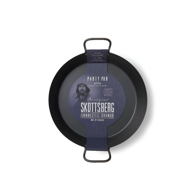 SKOTTSBERG® Carbon Steel Paellapfanne 38x46x4,5cm S532664 by SKOTTSBERG color Svart