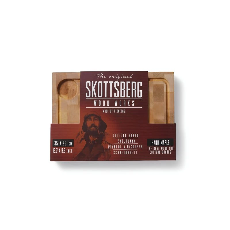 SKOTTSBERG® Schneidebrett 35x25x3,5cm S533218 by SKOTTSBERG color Svart