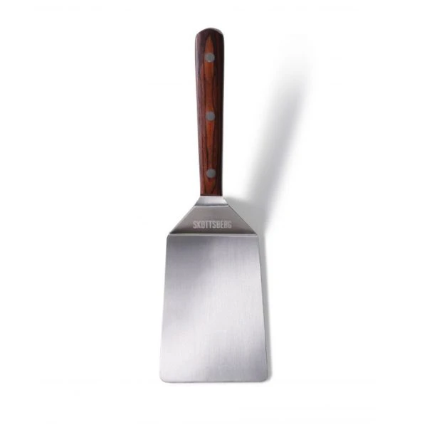 SKOTTSBERG® Pfannenwender aus Edelstahl 28x8,5x2,7cm S533829 by SKOTTSBERG color Silver - mörkt trä