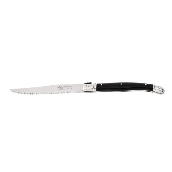 Laguiole Steakmesser-Set Schwarz 6-tlg. Style de Vie 530102 by STYLE DE VIE color Svart