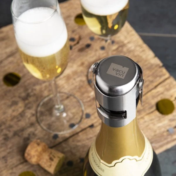 Vacuvin® Champagnerverschluss V18813606 by VACUVIN color Svart
