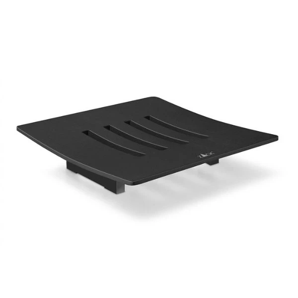 ZACK® MORMA Seifenschale Schwarz 10,5x10,5x2,2 cm 840443 by ZACK color Svart