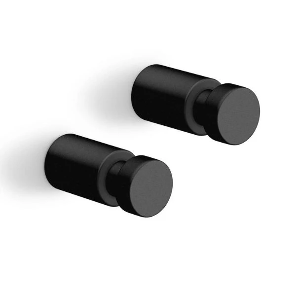 Handtuchhaken Klein Set Schwarz ZACK® 840444 by ZACK color Svart