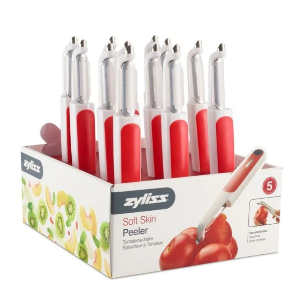 Tomatenschäler Soft Square CDU ZYLISS® 18x2,5x3cm E950028 by ZYLISS color Svart