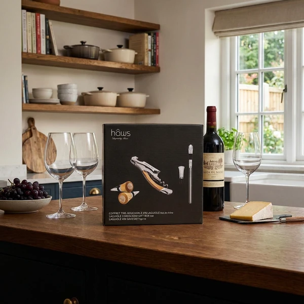 Laguiole By Hâws Weinset 4-teilig 30-LGwineset by Laguiole By Hâws color Svart