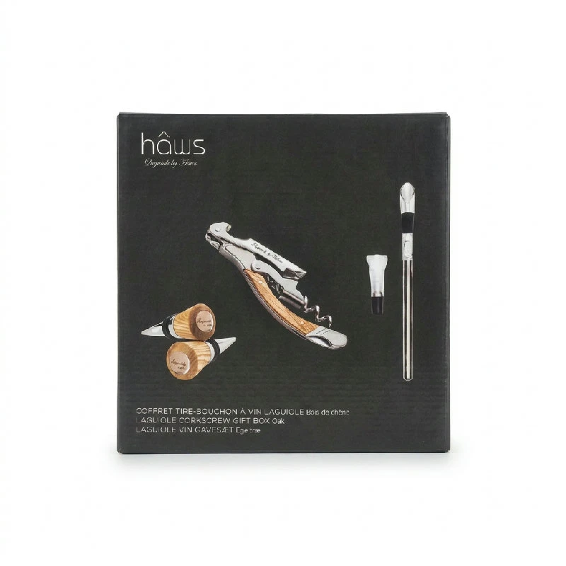 Laguiole By Hâws Weinset 4-teilig 30-LGwineset by Laguiole By Hâws color Svart