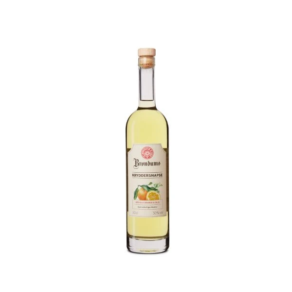 Brøndums Kryddersnaps Appelsin & Dild FL 50 1001654 by BRØNDUM color Svart