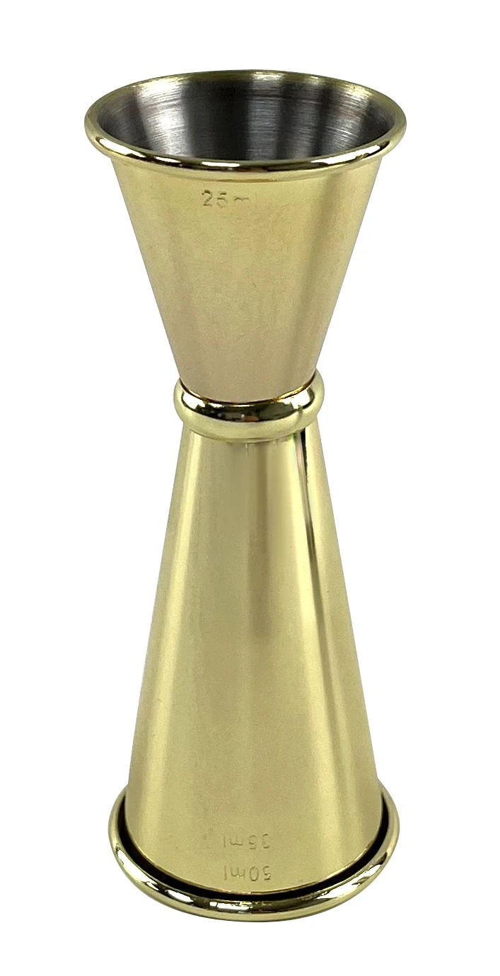 Jigger Gold 25/35/50ml - Mezclar 3881 by Beaumont color Koppar