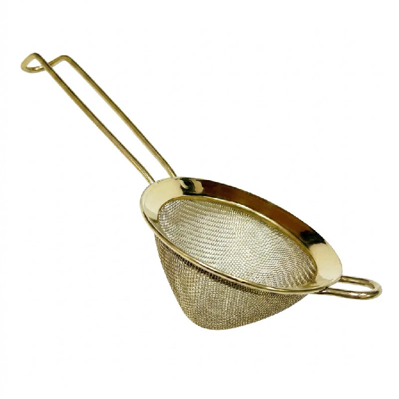 Fine Mesh Strainer Gold 3894 by Beaumont color Goud