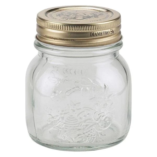 Bormioli Einmachglas mit Schraubdeckel 0,25 ltr. 22915951 by ARCOROC color Helder