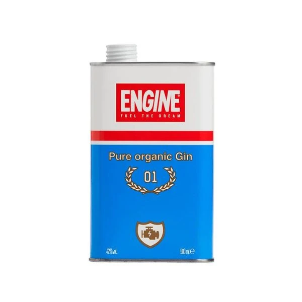 Engine Pure Organic Gin 50 cl. 12868 by Engine color Svart