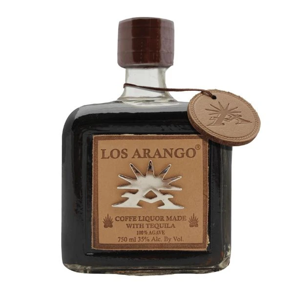 Los Arango Tequila Coffee Liquor FL 70 11685 by Los Arango color Svart