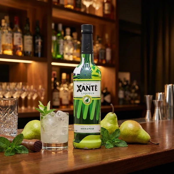 Xante Sour FL 50 Likör 207742 by Xanté color Svart