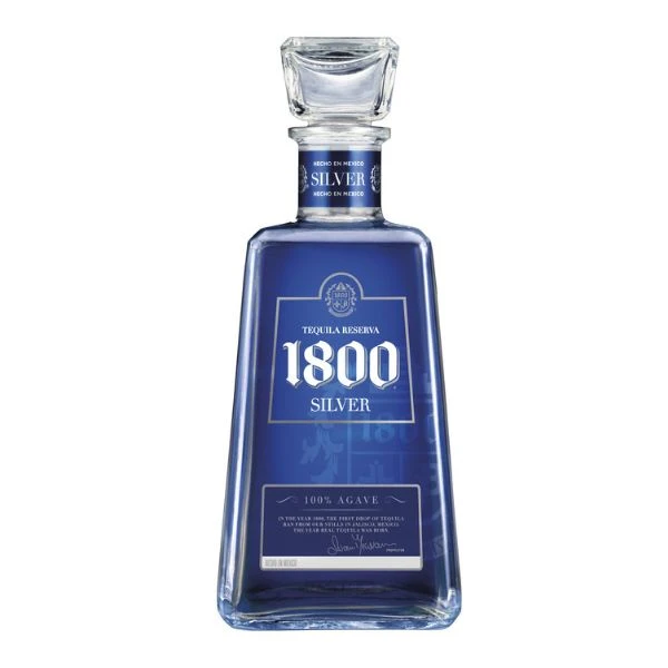 1800 Silver Reserva Tequila 70 cl 206712 by 1800 color Svart