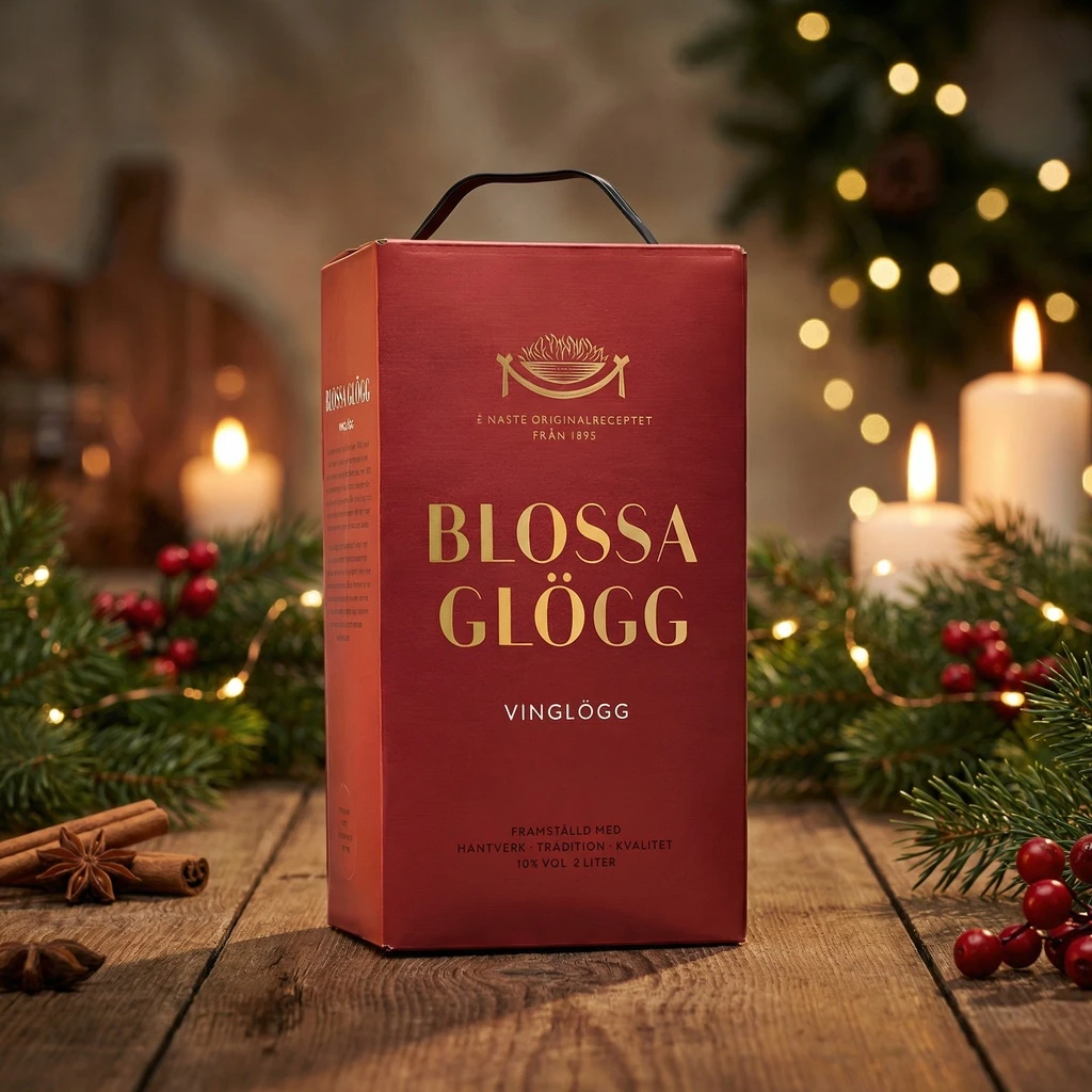 Blossa Glögg 10% Bag-in-Box 2 l 207736 by BLOSSA color Svart