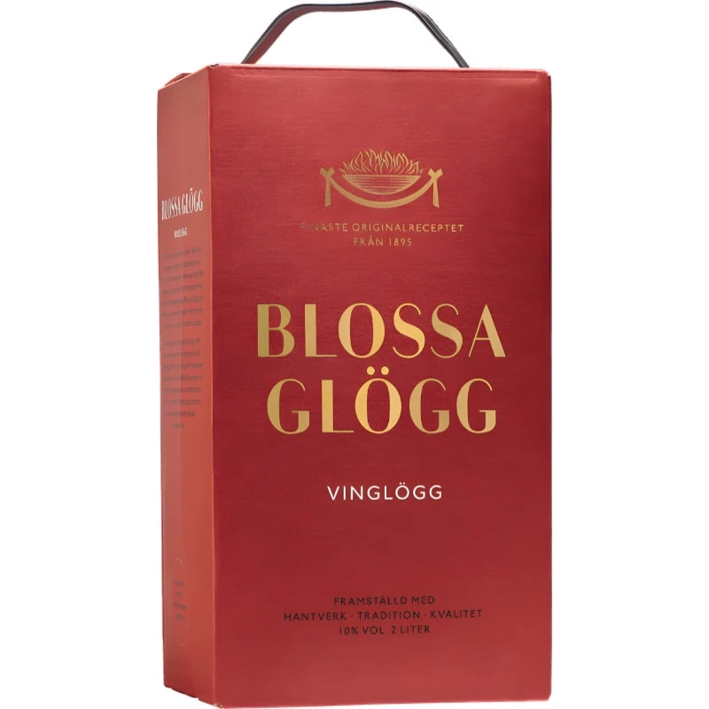 Blossa Glögg 10% Bag-in-Box 2 l 207736 by BLOSSA color Svart