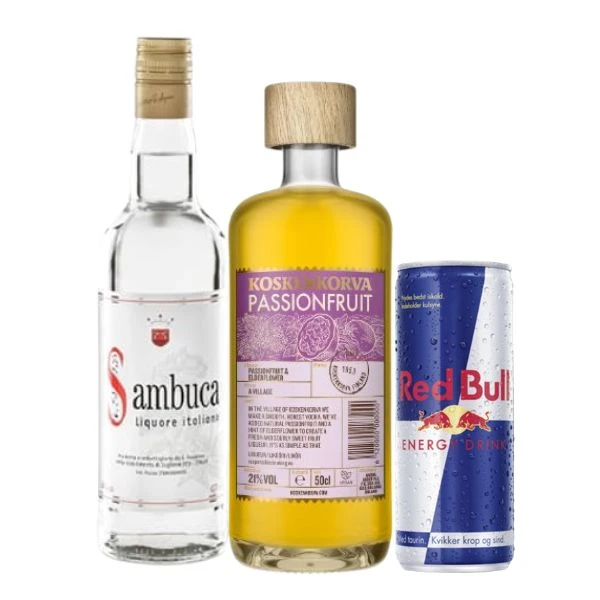 Flagermus Shots - Getränkepaket DDSKpakke11 by Barlife color Svart