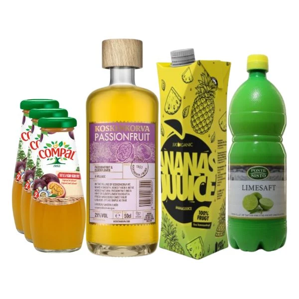 Passionada - Getränkepaket DDSKpakke14 by Barlife color Svart