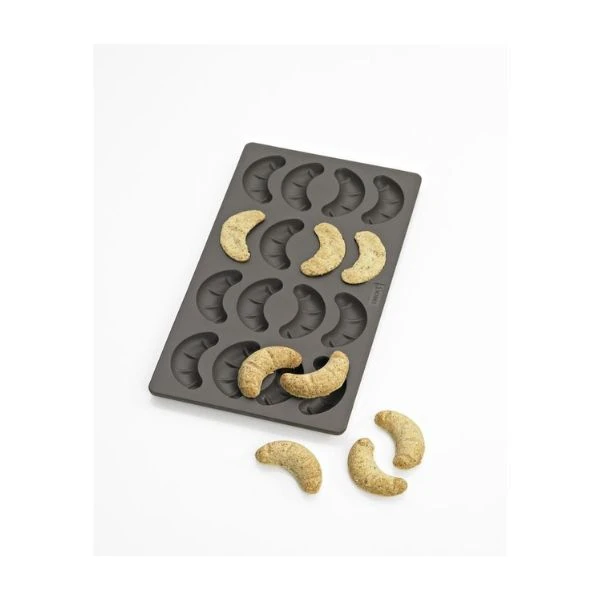 Lurch Silikon-Backform Kipferl LU65015 by LURch color Svart